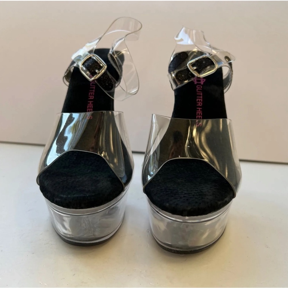 Transparent Platform Heels - Picture 5 of 14